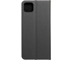 Dėklas Forcell Oem LUNA Book Carbon skirtas Samsung Galaxy A22 5G juodos spalvos
