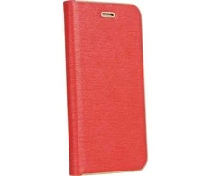 Dėklas Forcell Oem LUNA Book Gold skirtas Xiaomi Redmi Note 10 / 10S red