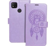 Forcell Oem MEZZO Book dėklas skirtas Xiaomi Redmi 9C / 9C NFC dreamcatcher violetinės spalvos