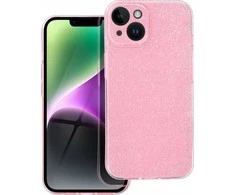 Dėklas Oem CLEAR CASE 2 mm BLINK skirtas Xiaomi Redmi 13C / POCO C65 rožinės spalvos
