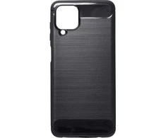Reach Dėklas Carbon Lux Samsung A125 A12/M127 M12 juodas
