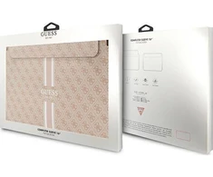 Krepšys kompiuteriui 16" Guess įmautė kompiuteriui 4G Printed Stripes (GUCS16P4RPSP) rožinės spalvos