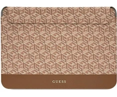 Guess Dėklas kompiuteriui GUCS14HGCFSEW 14″rudos spalvos GCube Stripes