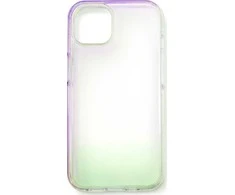 Hurtel Aurora Apple iPhone 13 gel neon dėklas telefonui violetinės spalvos