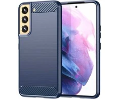 Hurtel Carbon dėklas skirtas Samsung Galaxy S23 +, mėlynas