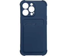 Hurtel Card Armor dėklas skirtas iPhone 13 Mini, mėlynas