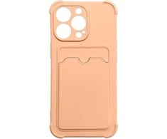 Hurtel Card Armor dėklas skirtas iPhone 11 Pro Max, rožinis