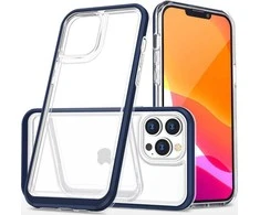 Hurtel Clear dėklas skirtas iPhone 13 Pro, mėlynas