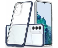 Hurtel Clear dėklas skirtas Samsung Galaxy S23 +, mėlynas