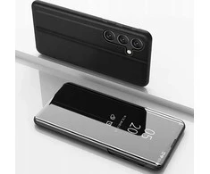 Hurtel Clear View Samsung Galaxy S25 Plus dėklas telefonui juodos spalvos