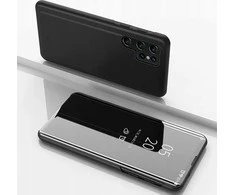 Hurtel Clear View Samsung Galaxy S25 Ultra dėklas telefonui juodos spalvos