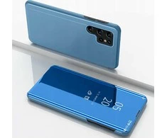 Hurtel Clear View Samsung Galaxy S25 Ultra dėklas telefonui mėlynos spalvos