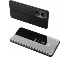 Hurtel Clear View dėklas skirtas Honor X7 / Honor Play 30 Plus, juodas