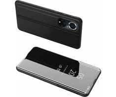 Hurtel Clear View dėklas skirtas Huawei nova 9, juodas