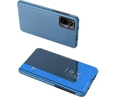 Hurtel Clear View dėklas skirtas Xiaomi Redmi Note 11 Pro+ 5G (China) / 11 Pro 5G (China) / Mi11i HyperCharge / Poco X4 NFC 5G, mėlynas
