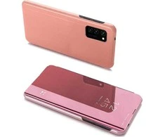 Hurtel Clear View Samsung Galaxy A03s (166.5) dėklas telefonui rožinės spalvos