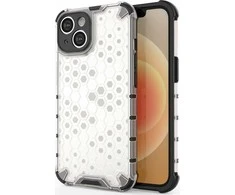 Hurtel Honeycomb dėklas skirtas iPhone 14, skaidrus