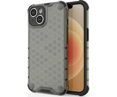 Hurtel Honeycomb Apple iPhone 14 armored hybrid dėklas telefonui juodos spalvos