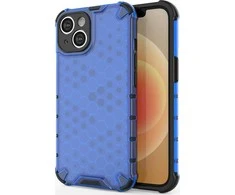 Hurtel Honeycomb dėklas skirtas iPhone 14, mėlynas
