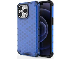 Hurtel Honeycomb dėklas skirtas iPhone 13 Pro, mėlynas