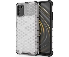 Hurtel Honeycomb dėklas skirtas Xiaomi Poco M3, skaidrus