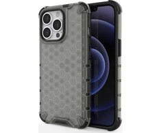 Hurtel Honeycomb dėklas skirtas iPhone 13 Pro, juodas