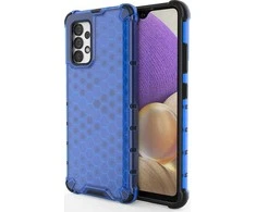 Hurtel Honeycomb dėklas skirtas Samsung Galaxy A03s (166.5), mėlynas