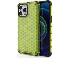Hurtel Honeycomb dėklas skirtas iPhone 13 Pro Max, žalias
