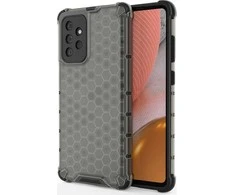 Hurtel Honeycomb dėklas skirtas Samsung Galaxy A72 4G, juodas