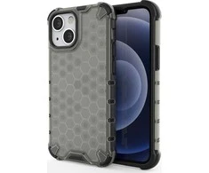 Hurtel Honeycomb dėklas skirtas iPhone 13 mini, juodas