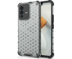 Hurtel Honeycomb dėklas skirtas Vivo V23 5G, skaidrus
