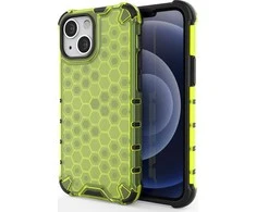 Hurtel Honeycomb dėklas skirtas iPhone 13 mini, žalias