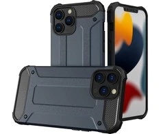 Hurtel Hybrid Armor dėklas skirtas iPhone 14 Pro, mėlynas