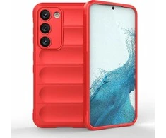 Hurtel Magic Shield dėklas skirtas Samsung Galaxy S23 +, raudonas