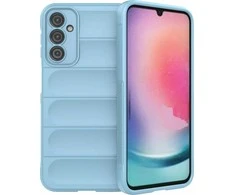 Hurtel Magic Shield Samsung Galaxy A24 4G flexible armored light dėklas telefonui mėlynos spalvos