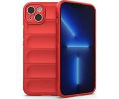 Hurtel Magic Shield dėklas skirtas iPhone 14 Plus, raudonas