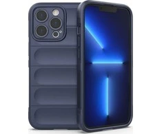 Hurtel Magic Shield dėklas skirtas iPhone 13 Pro Max, tamsiai mėlynas