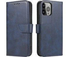 Hurtel atverčiamas dėklas skirtas iPhone 13 Pro, mėlynas
