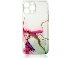 Hurtel Marble dėklas skirtas iPhone 12 Pro, mėtų