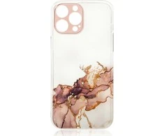 Hurtel Marble dėklas skirtas Xiaomi Redmi Note 11, rudas