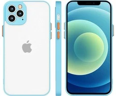 Hurtel Milky silikoninis dėklas skirtas Samsung Galaxy A42 5G, mėlynas