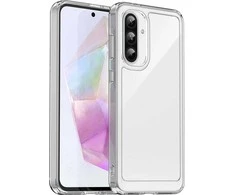 Hurtel Outer Space Samsung Galaxy A26 Cover with Flexible Frame – dėklas telefonui skaidrus