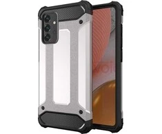 Hurtel Hybrid Armor Samsung Galaxy A26 – dėklas telefonui sidabro spalvos