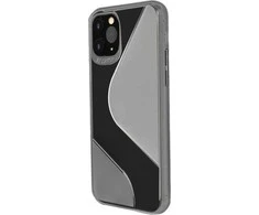 Hurtel S-Case dėklas skirtas Huawei P40 Lite E, juodas