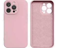 Hurtel silikoninis dėklas skirtas iPhone 14 Plus, rožinis