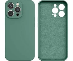Hurtel silikoninis dėklas skirtas Samsung Galaxy A14 5G / Galaxy A14, žalias