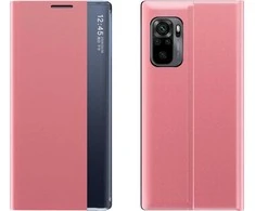 Hurtel Sleep dėklas skirtas Xiaomi Redmi K40 Pro+ / K40 Pro / K40 / Poco F3, rožinis