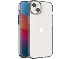 Hurtel Spring Apple iPhone 14 Plus silikoninis with a frame dėklas telefonui juodos spalvos