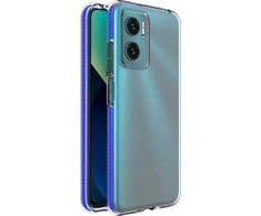 Hurtel Spring dėklas su spalvotu rėmeliu skirtas Xiaomi Redmi 10, tamsiai mėlynas