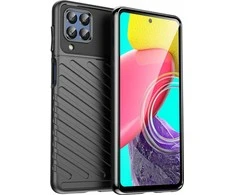 Hurtel Thunder dėklas skirtas Samsung Galaxy M53 5G, juodas